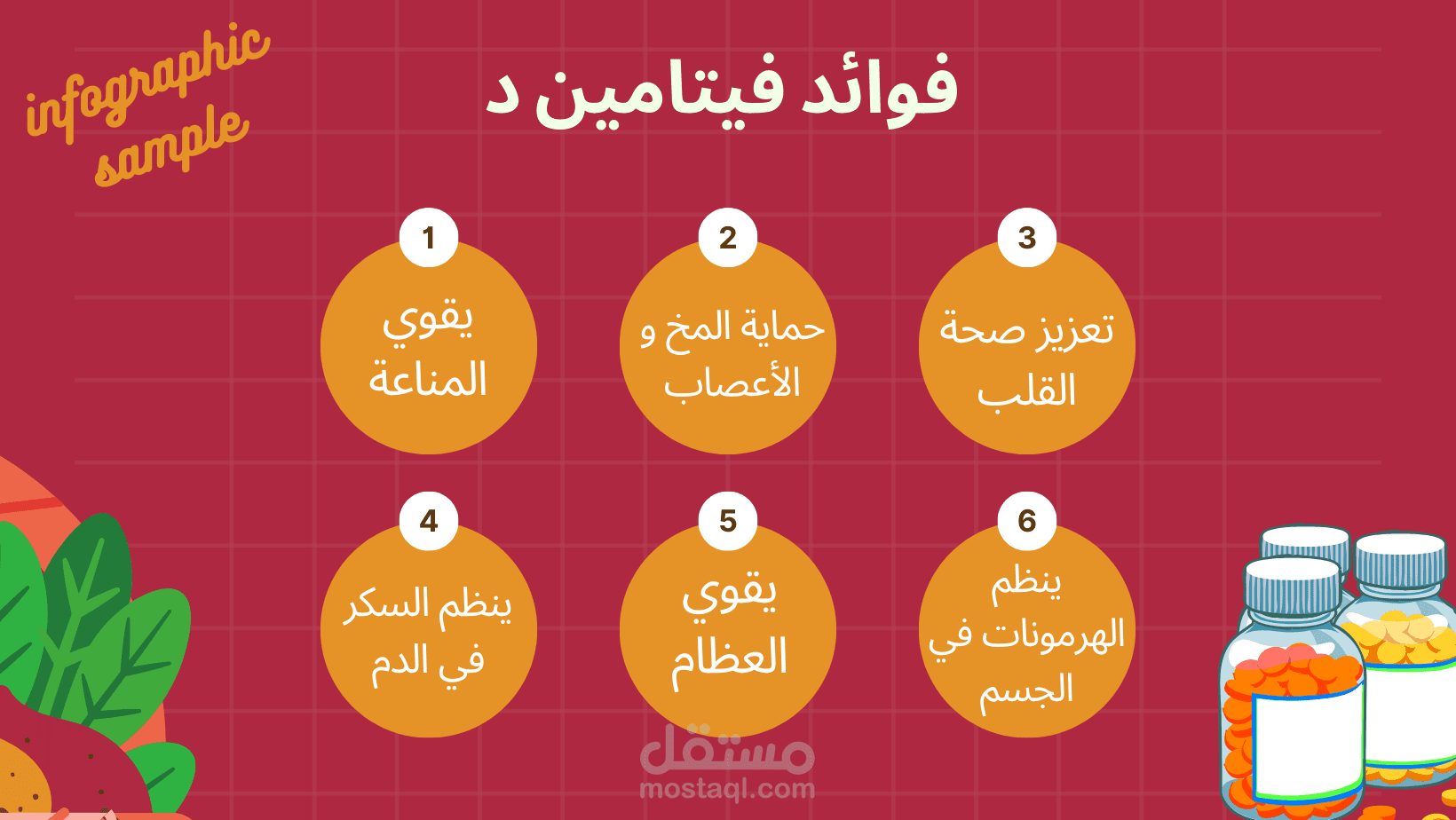 تصميم انفوجرافيك بشكل جذاب