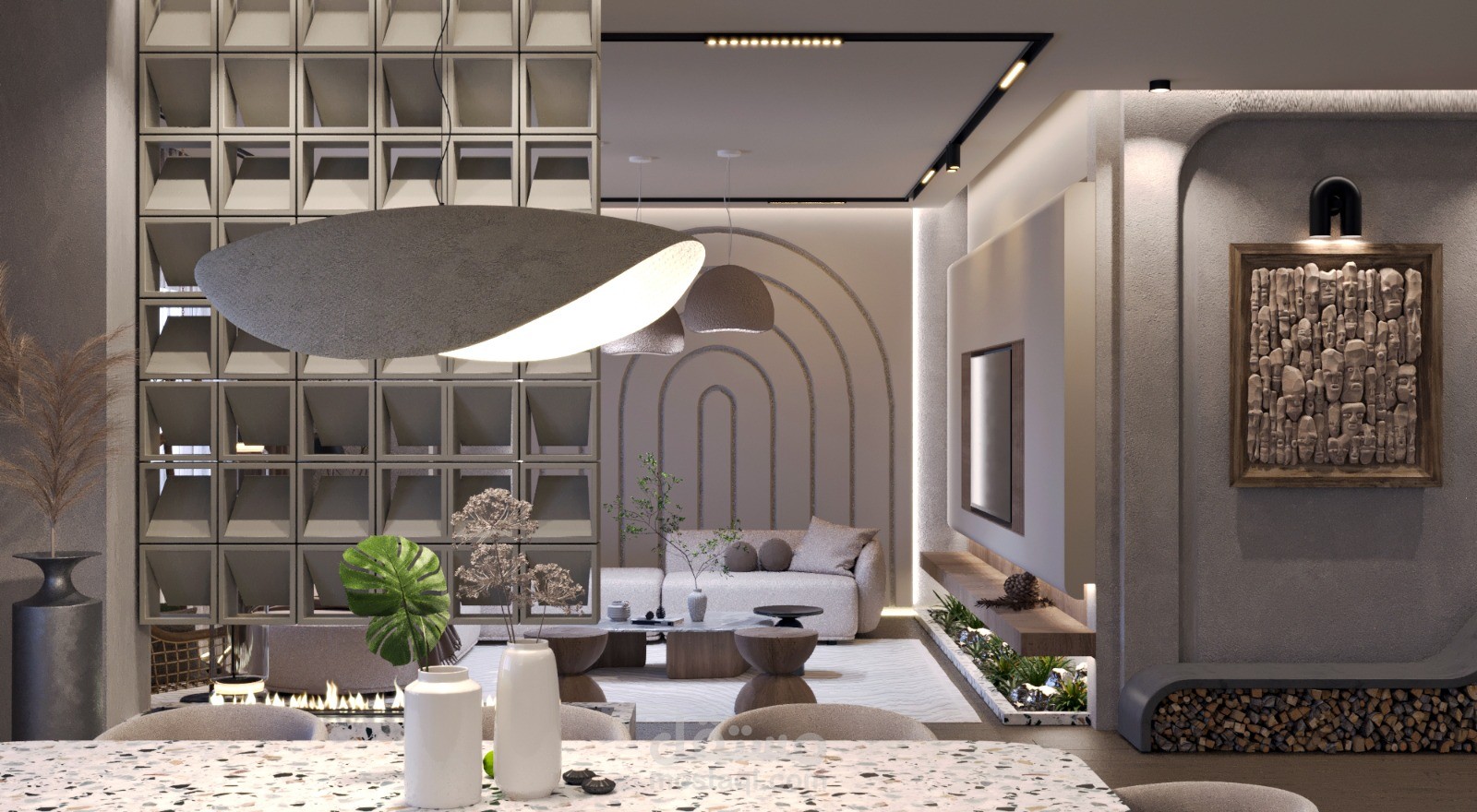 el narges living room