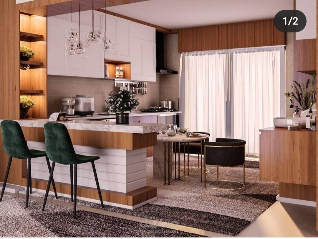 تصميم داخلي لمطبخ