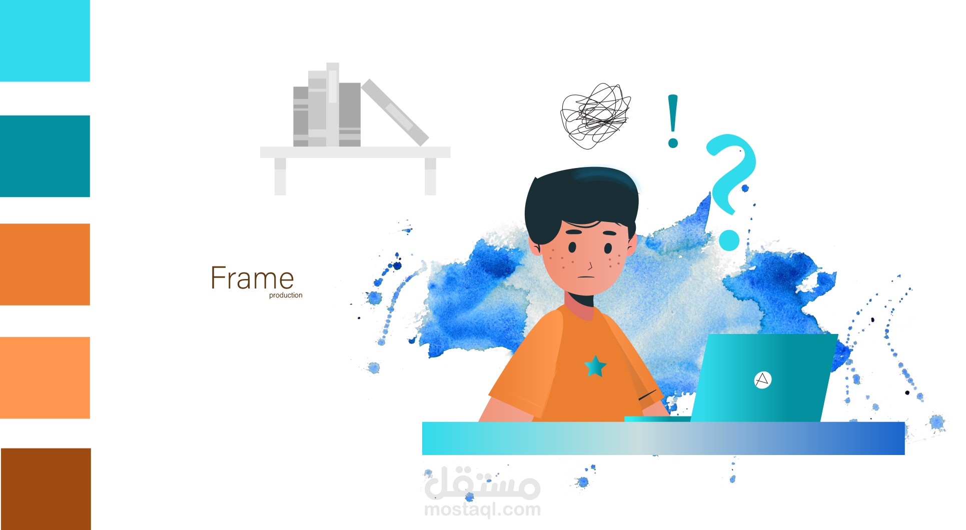 رسم استوري بورد مناسب للتحريك  رسم شخصيات تحريك 2d