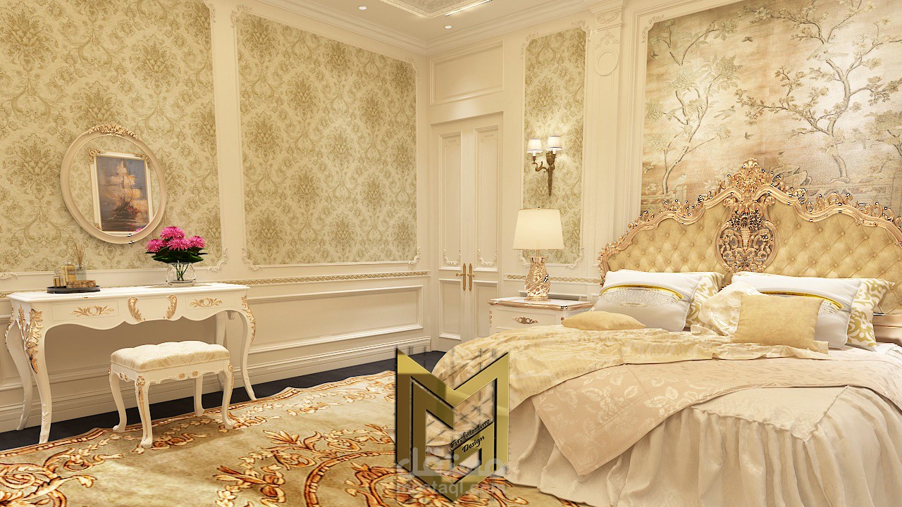 Neoclassical Bedroom Design