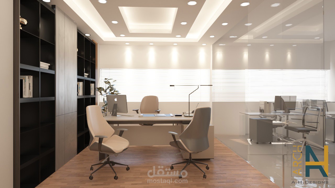 تصميم مكاتب موظفين-Designing for an Office