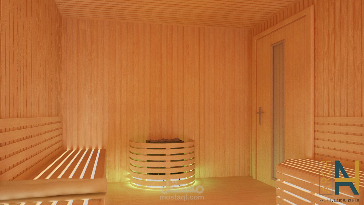 ساوناوستيم-Designing of Sauna &Steam room