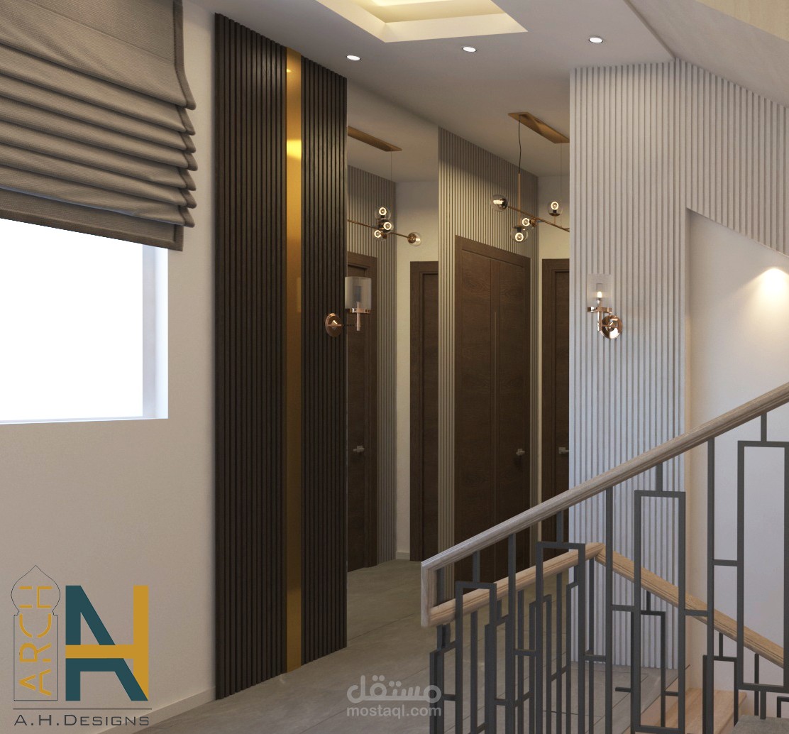 Designing corridors-تصميم ممرات