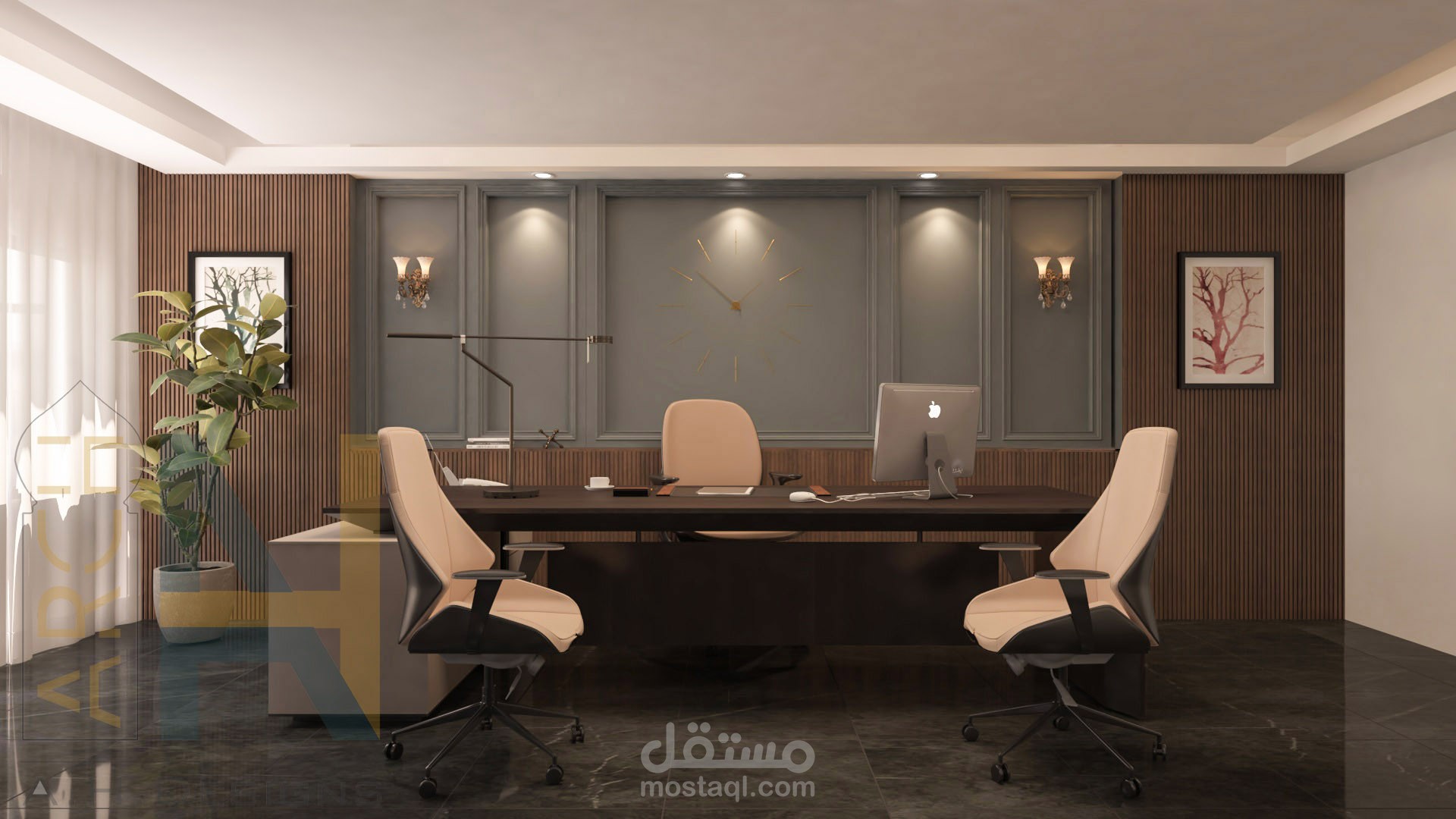 Design a lawyer's office-تصميمي لمكتب محاماة