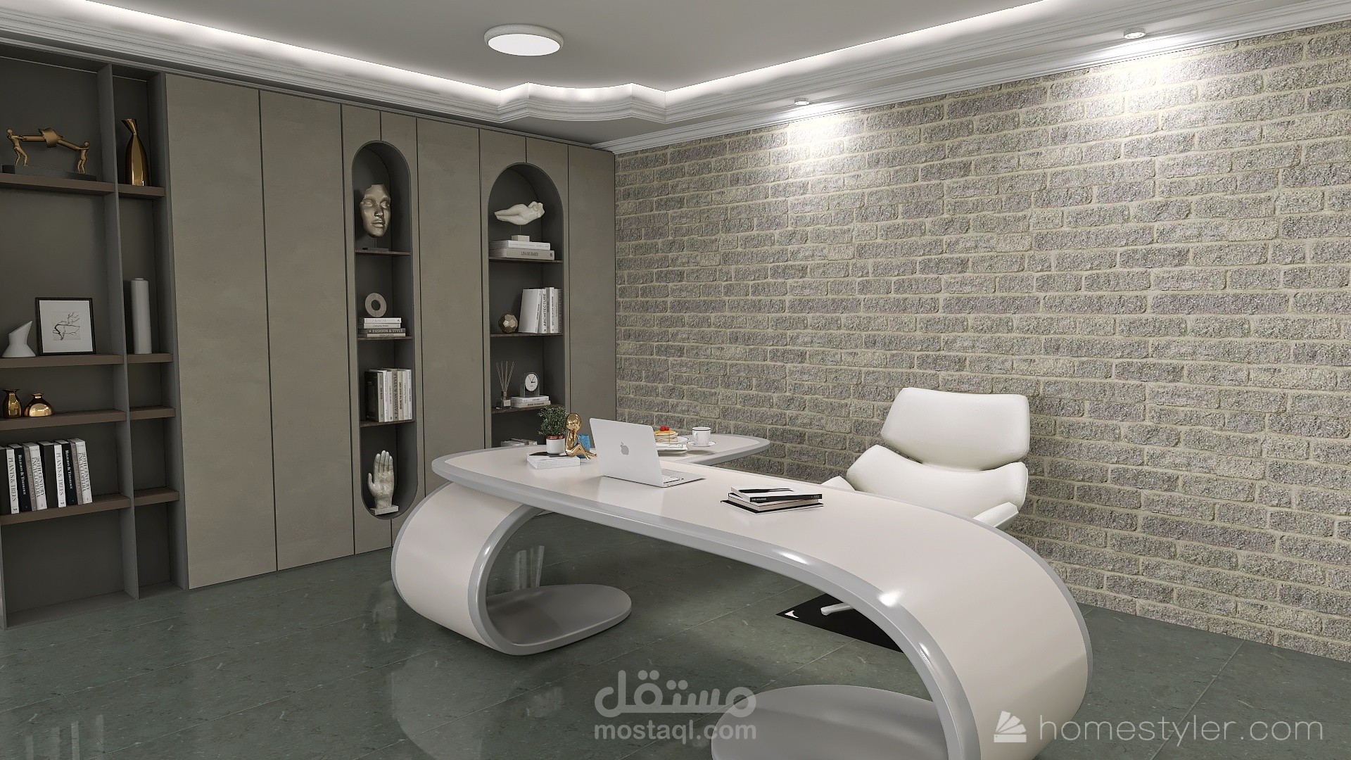 .An office