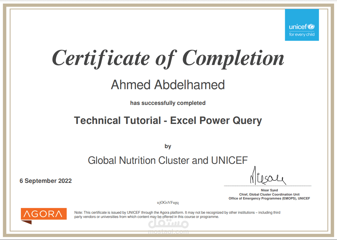 technical tutorial - Excel power Query