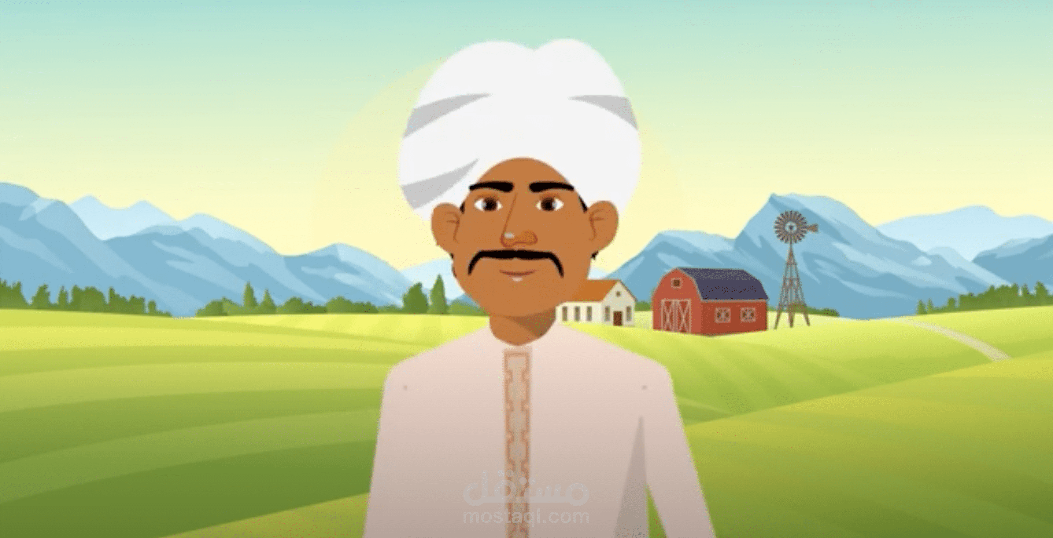 موشن جرافيك | الواح الطاقة الشمسية