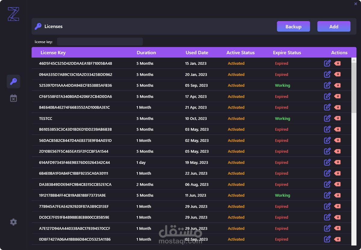 نظام اشتراكات شهريه WPF ASP.NET Core API
