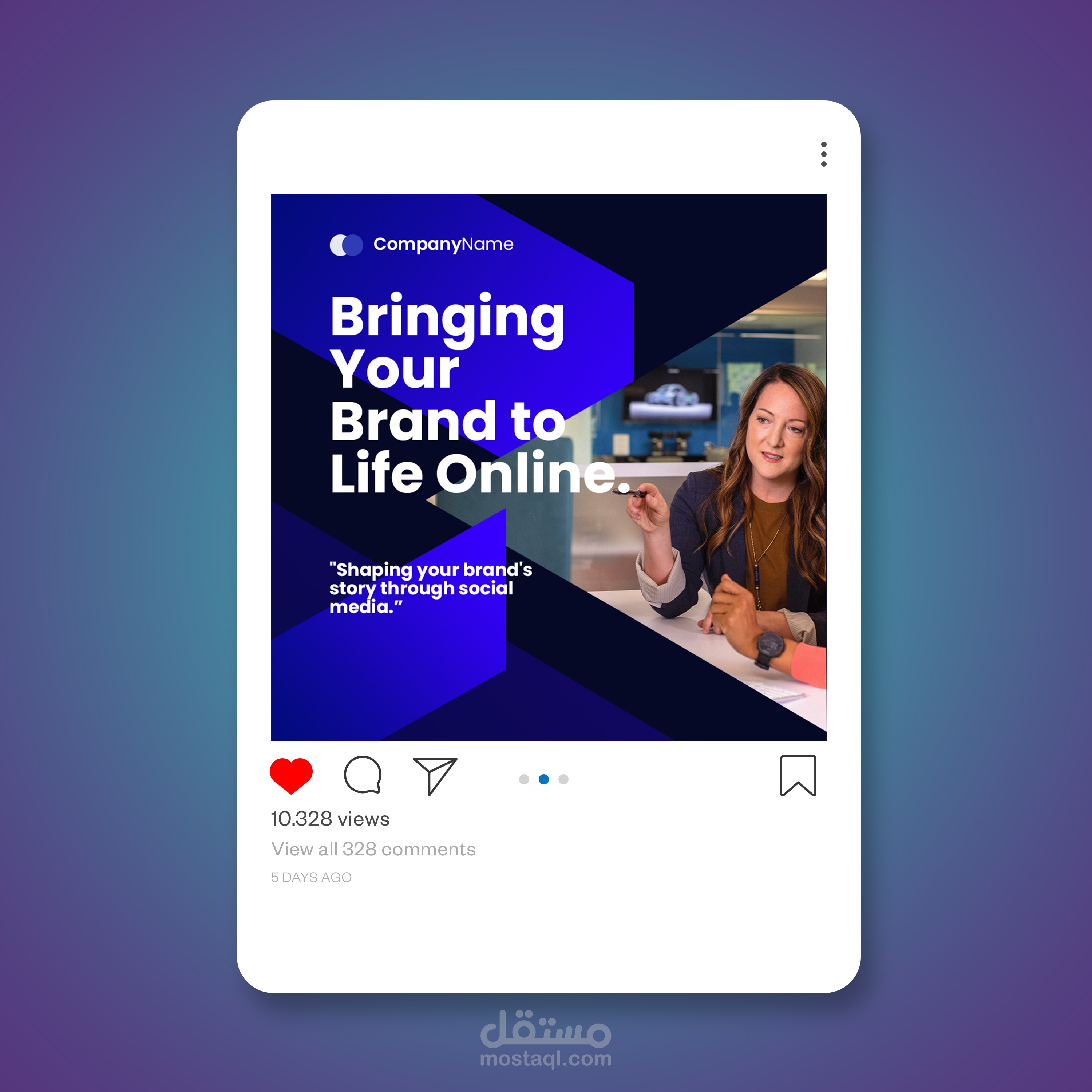 Corporate Instagram Post