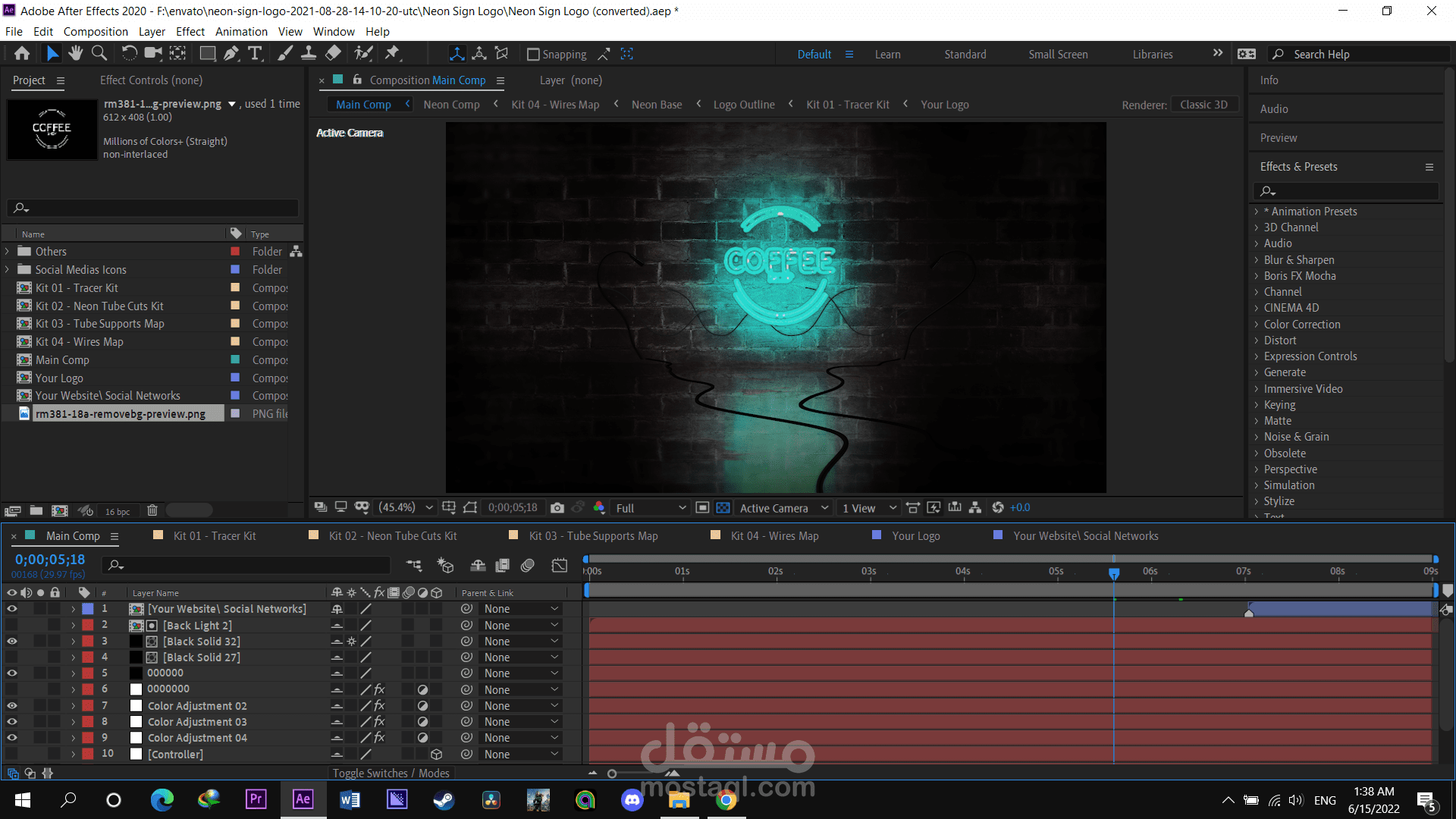 intro احترافيه للفيديوهات