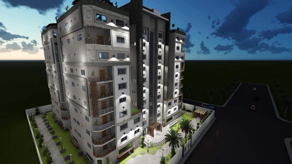 تصميم برج سكني