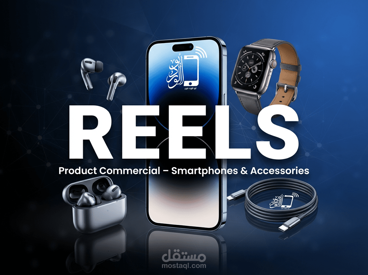 ريلز لإعلانات" Air Pods-Mobile covers- Smartphones - Smartwatches "