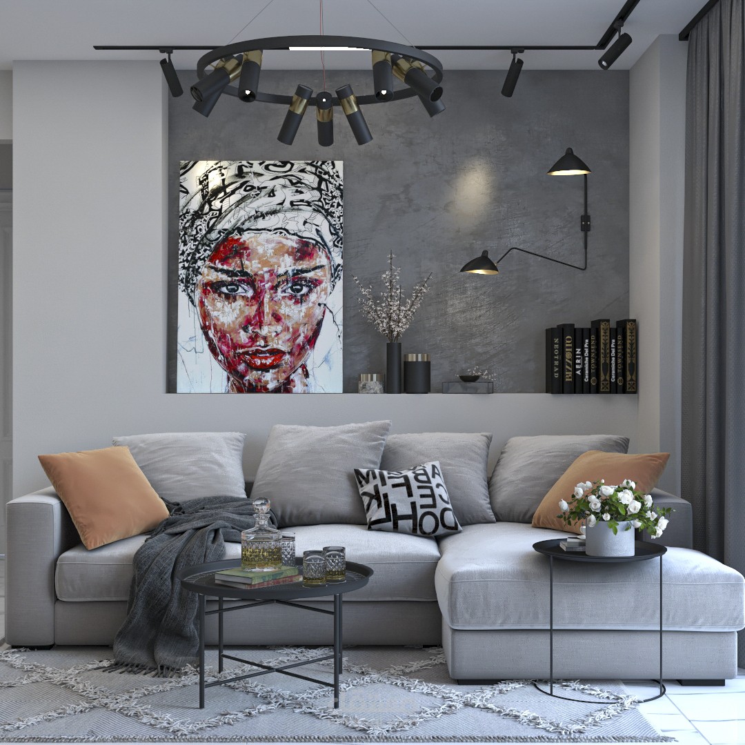 تصميم شقة