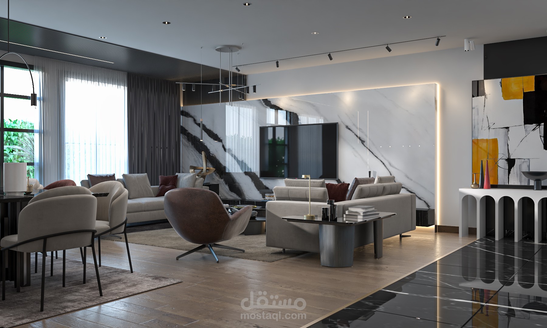 تصميم فيلا مودرن