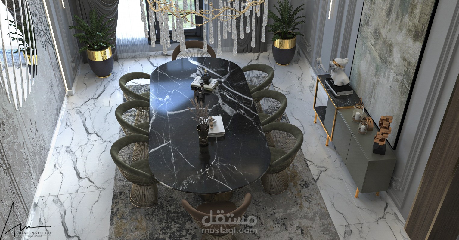 تصميم صالة طعام