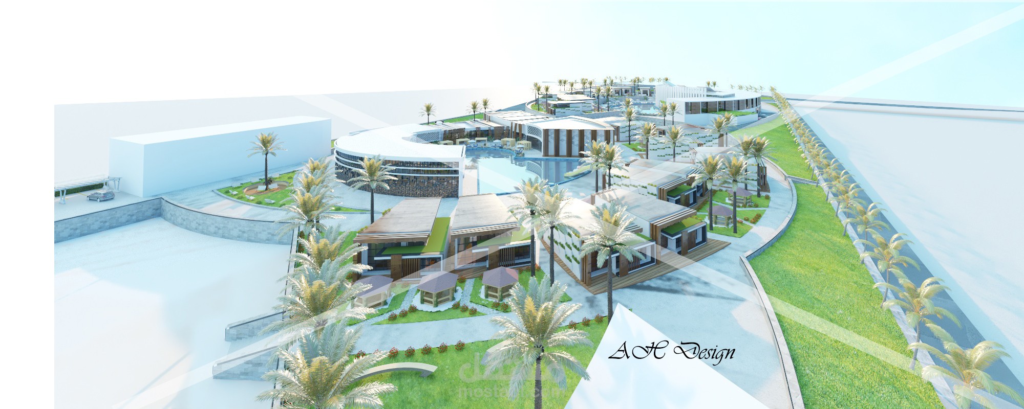 تصميم داخلي و خارجي مميز لمشروعك