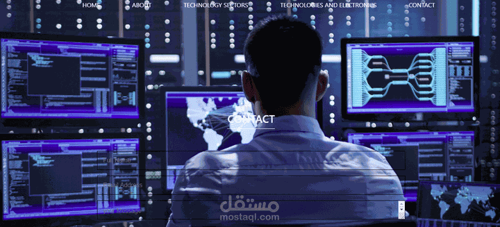 تصميم صفحة ويب