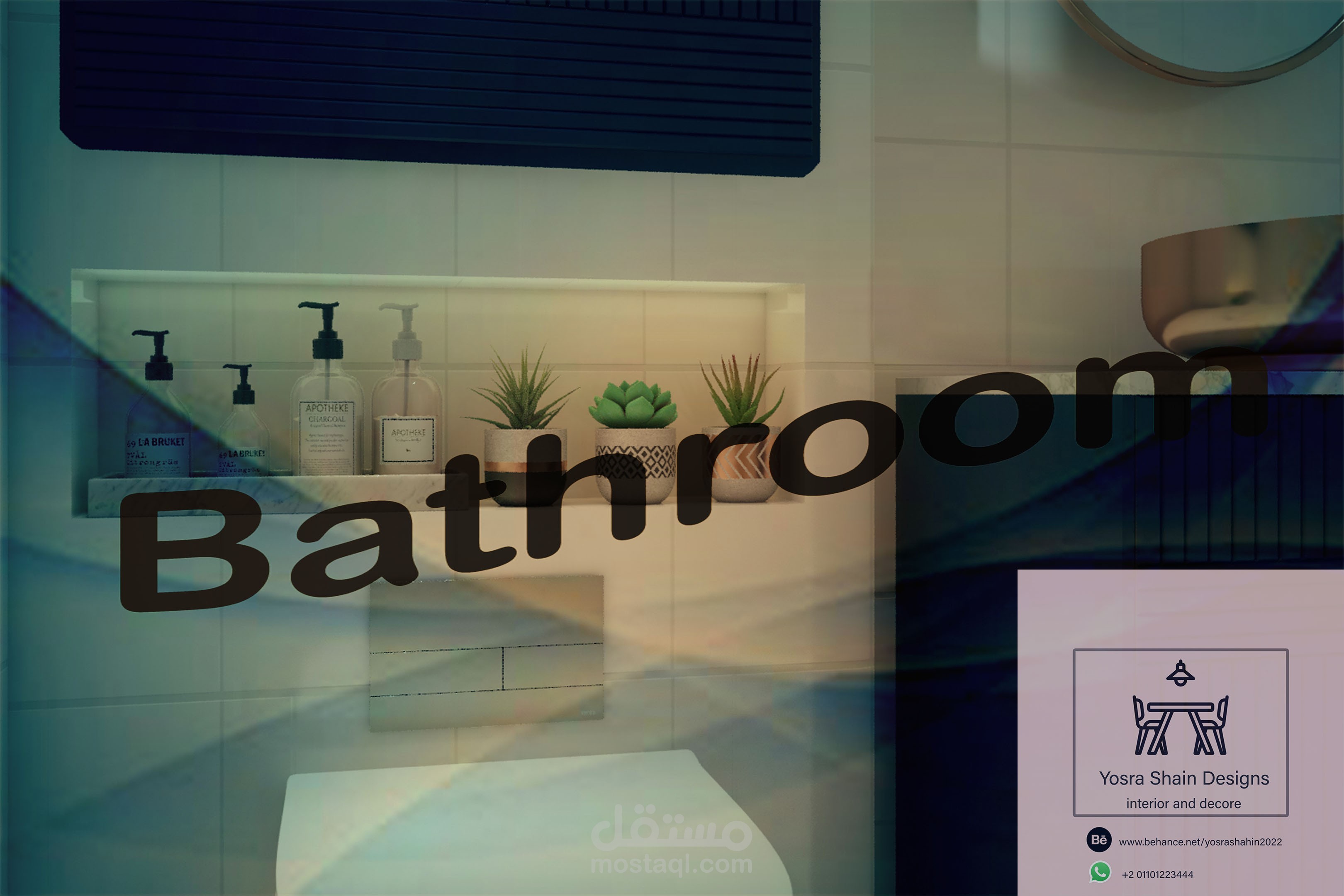Bathroom morocco tiles