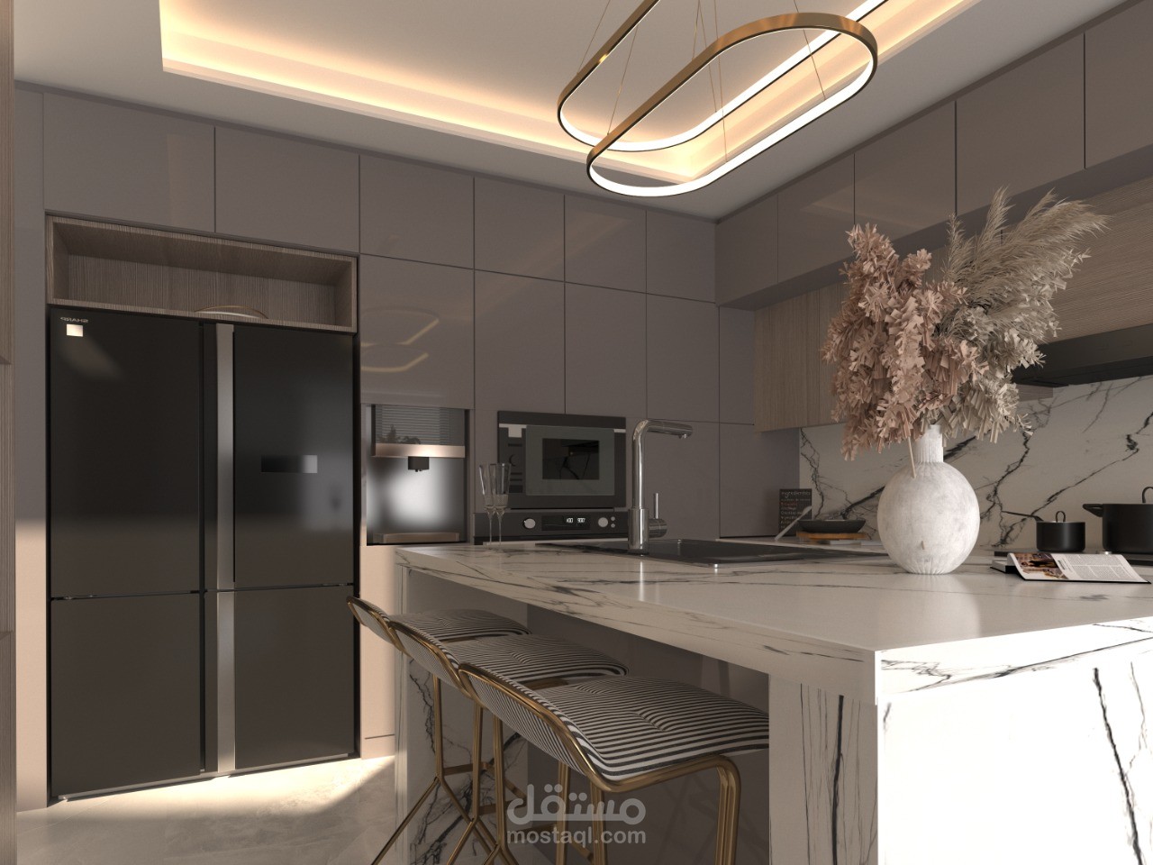 تصميم مطبخ مودرن