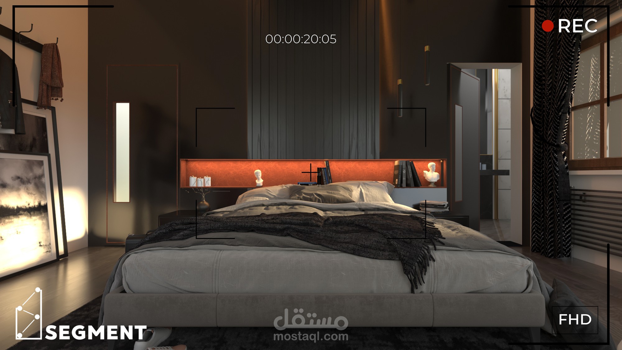 تصميم غرفة نوم ابوين بشكل مودرن