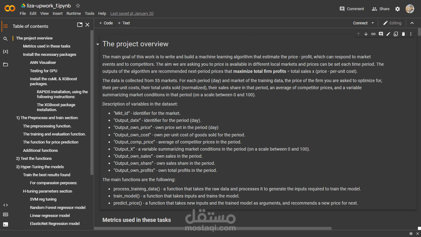 Train and Hyper-tune several algorithms using LSTM, GridSearch and cuML.