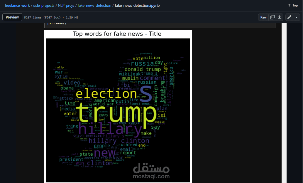 Fake news detection using XGboost, SVM, and Random Forest models.