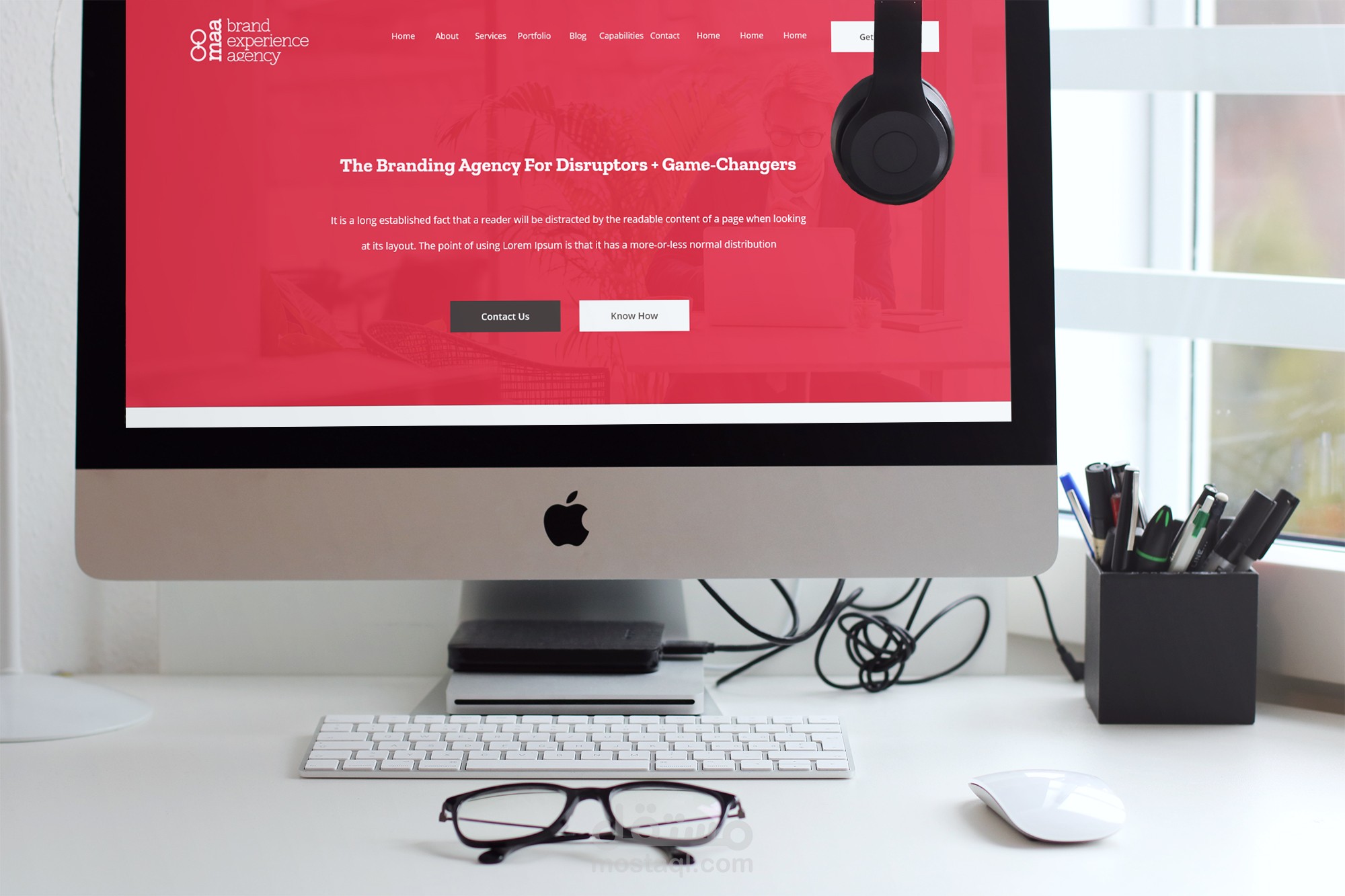 تصميم وتطوير وكالة ماا