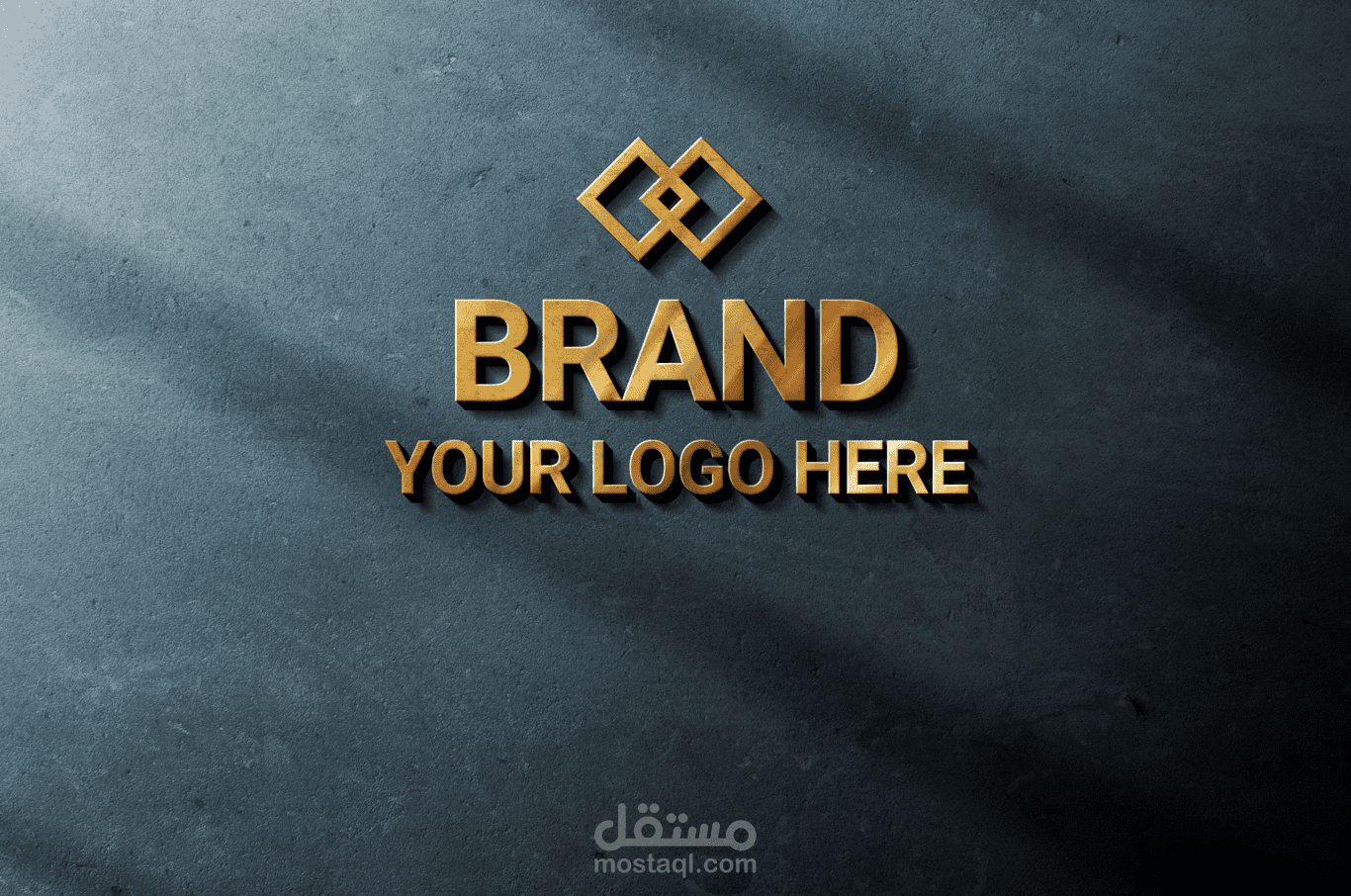 شعار إحترافي بصيغة 3d