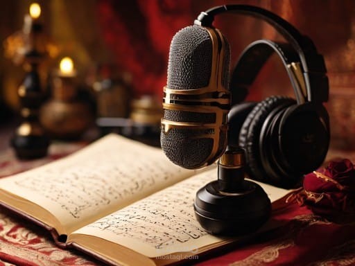 إلقاء قصائد باللغة العربية الفصحي