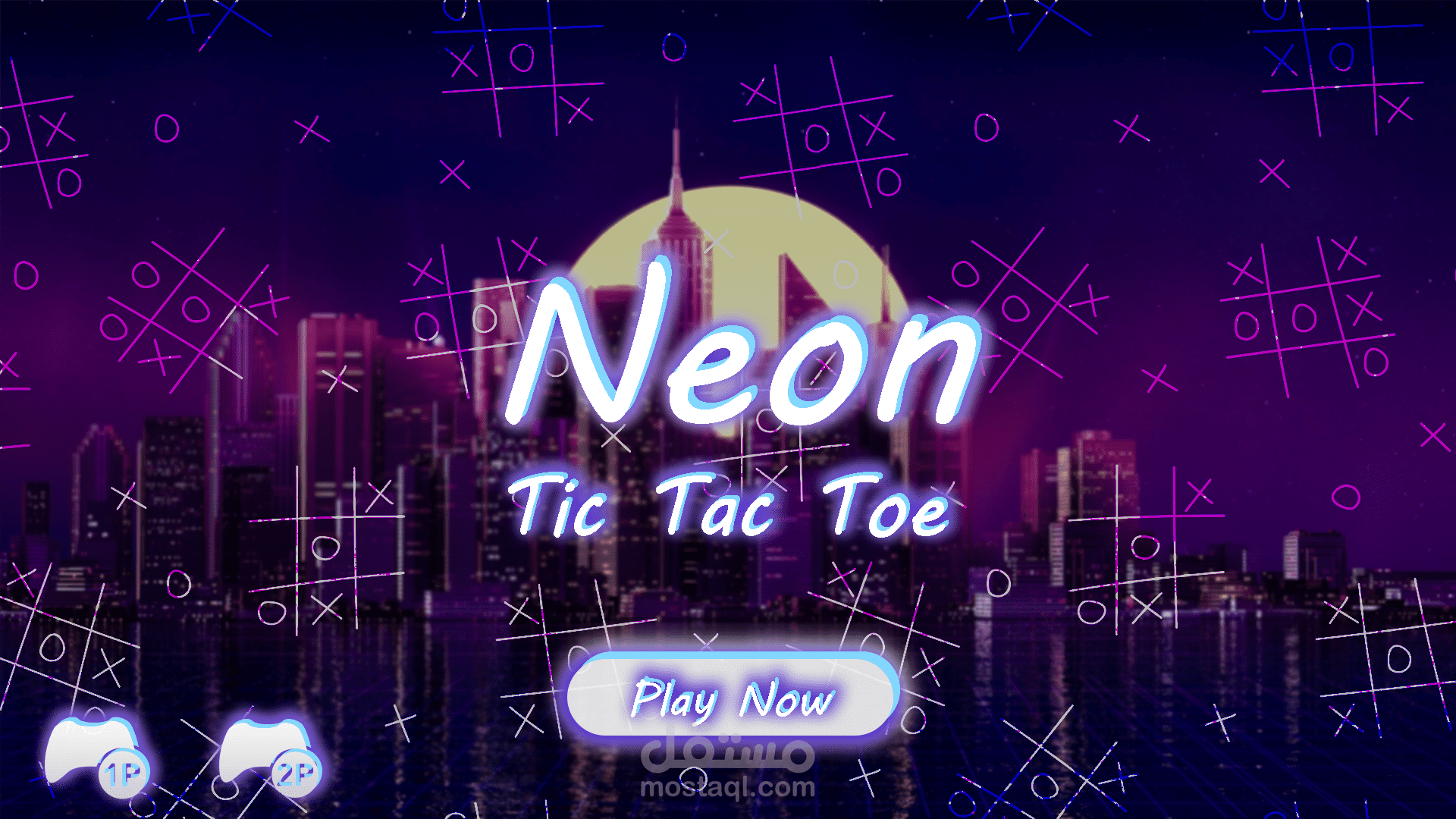 تطوير لعبة Tic Tac Toe