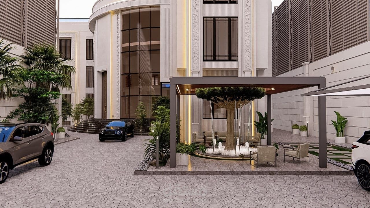 تصميم واجهه فيلا