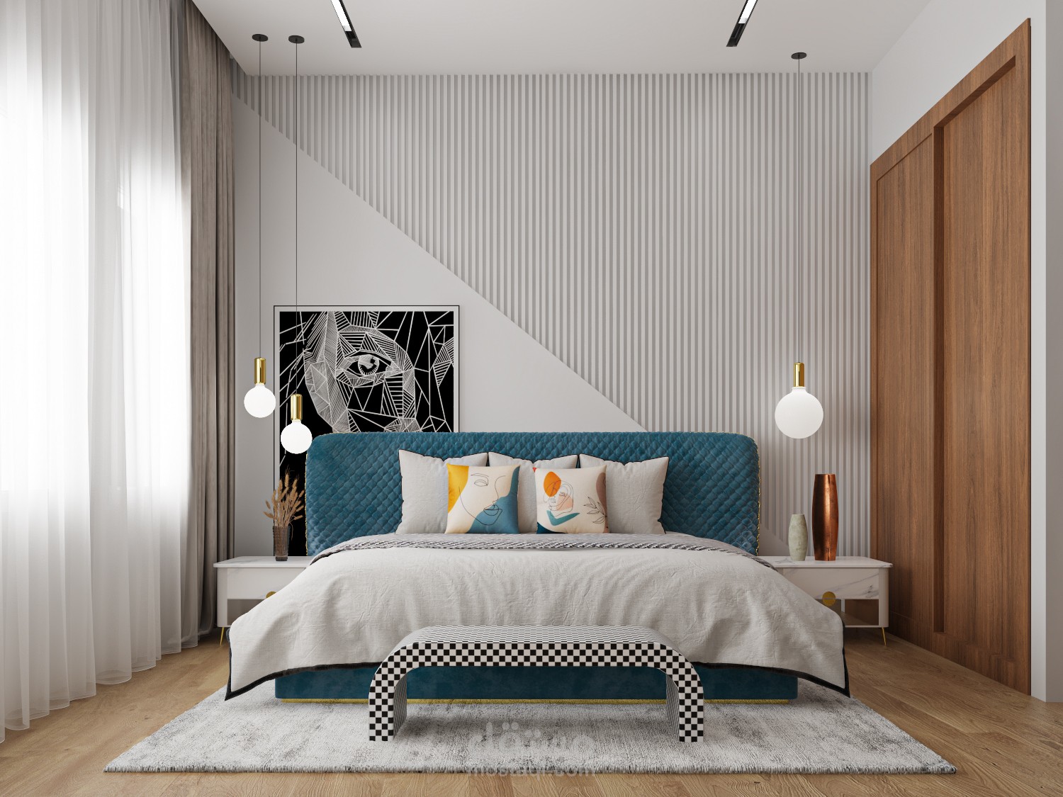 غرفة نوم ماستر (Master Bedroom)