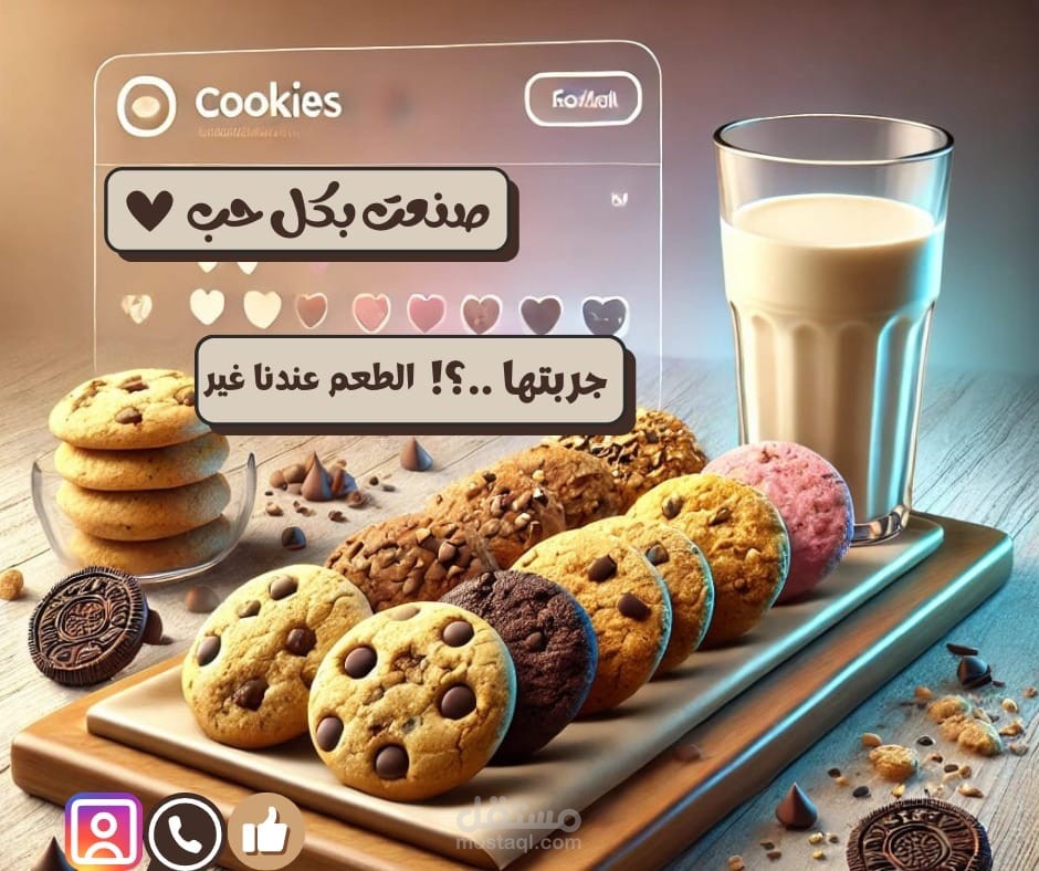 تصميم بوستات سوشيال ميديا للمطاعم والكافيهات و المنتجعات السياحية