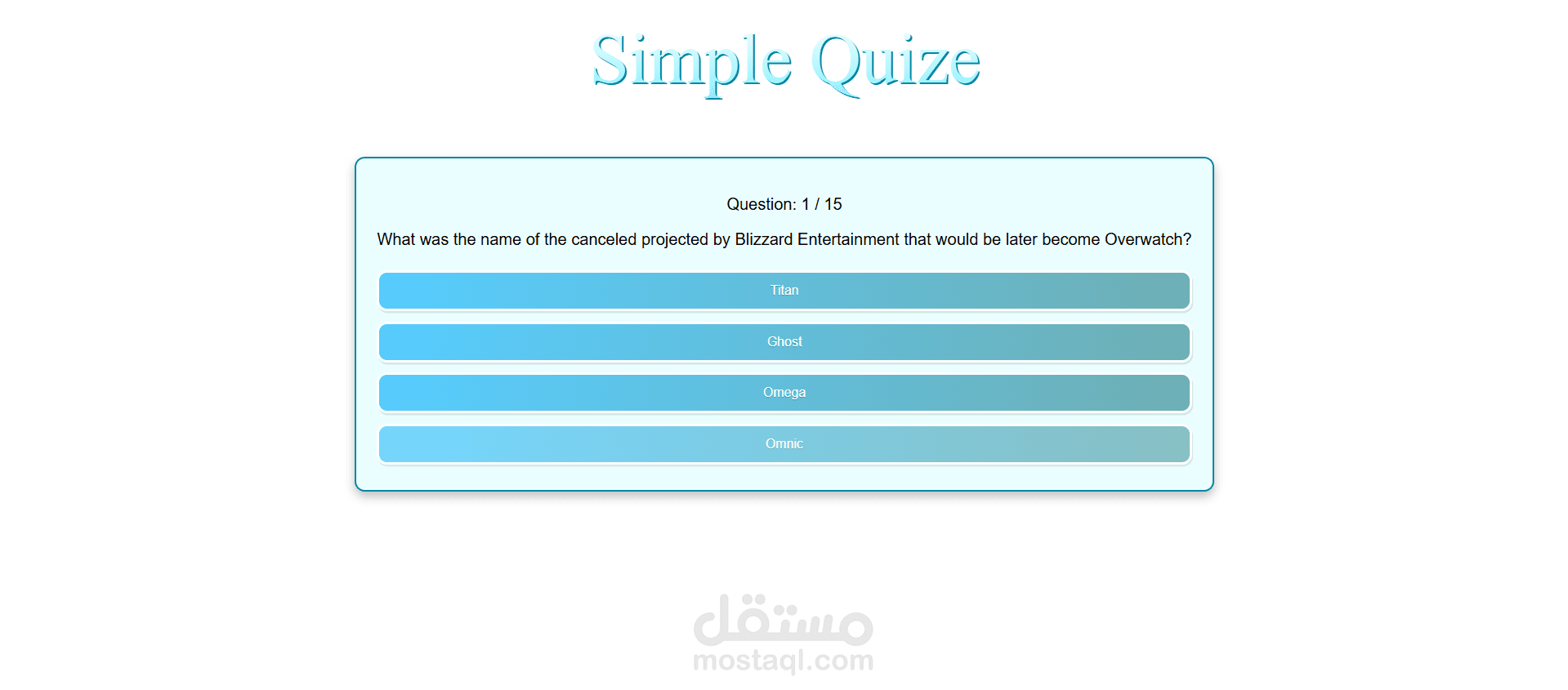 Quiz Application