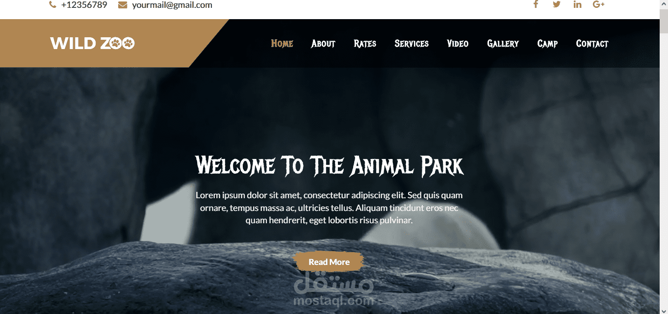 Zoo-website