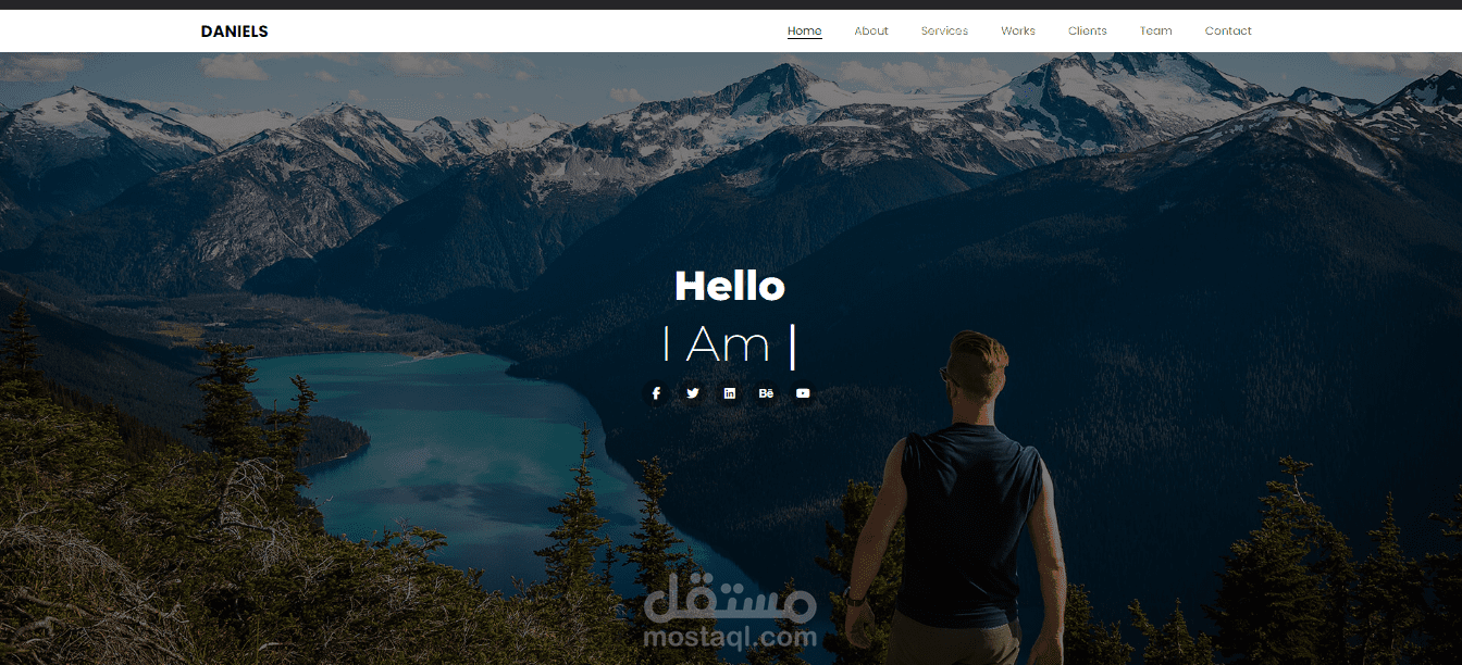 portfolio page