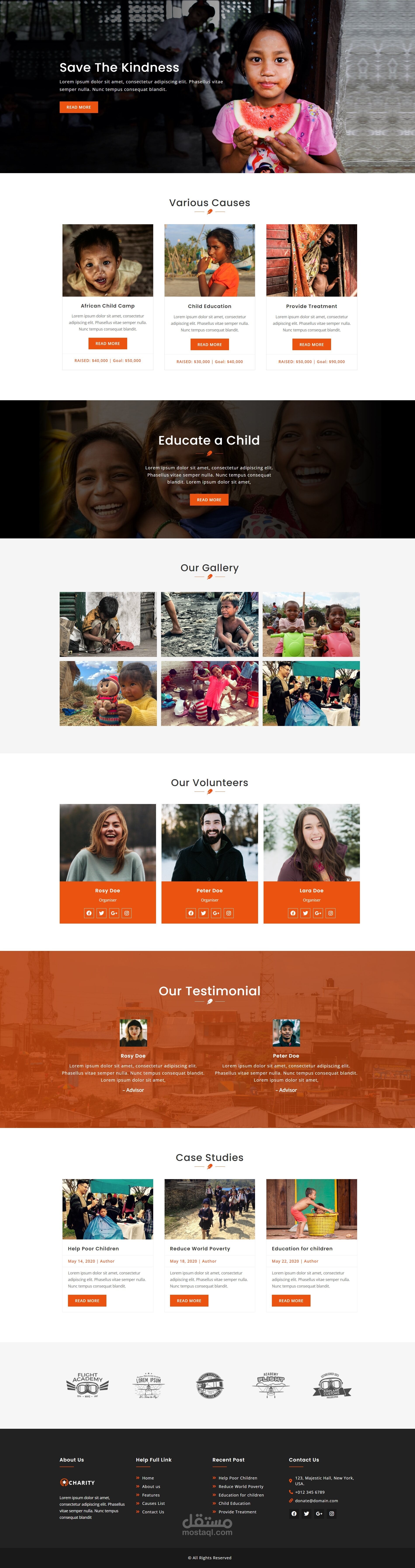 non-profit website