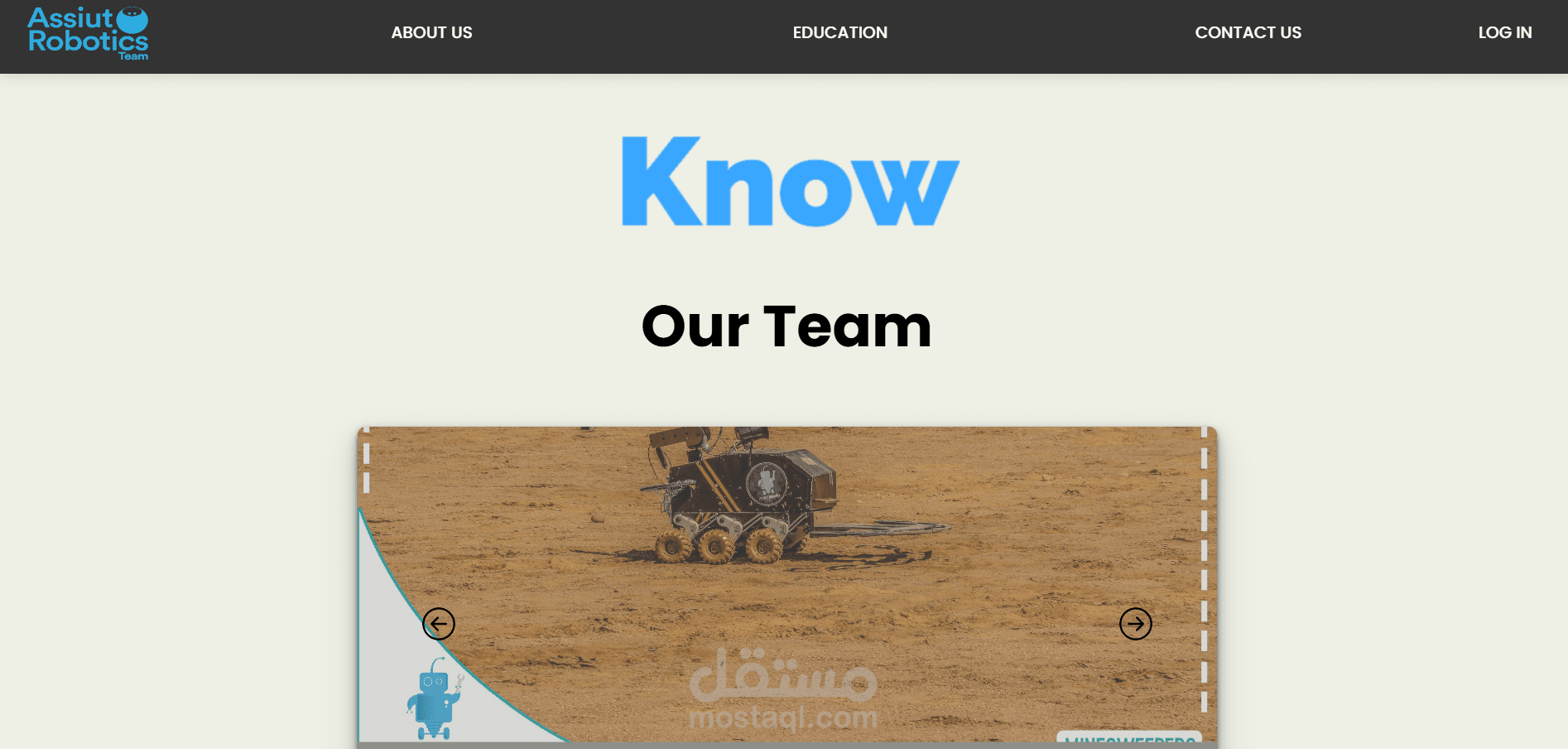 Assiut-Robotics website