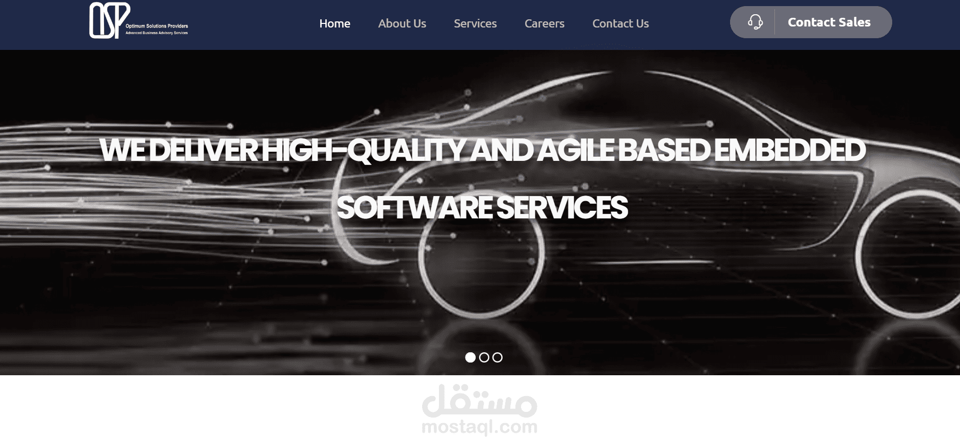 موقع لشركة سيارات كهربائيه osp mobility