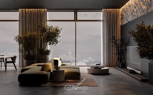 "Interior Design for the "DAY SECTION