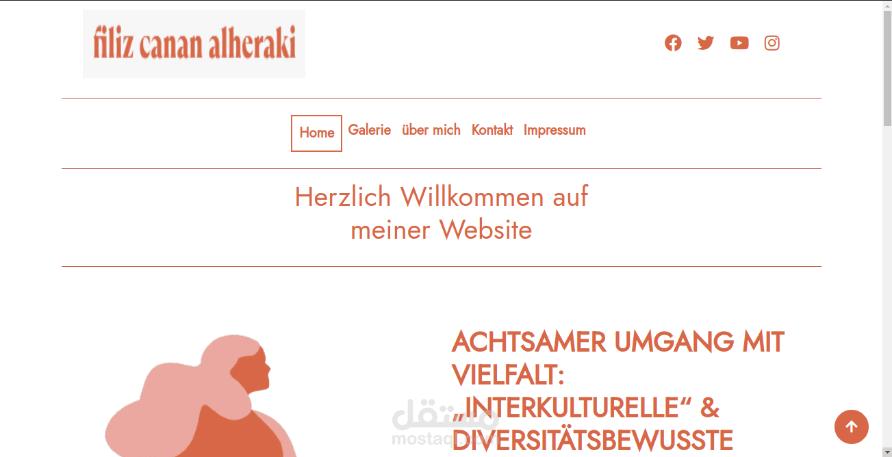 Institute website in Germany