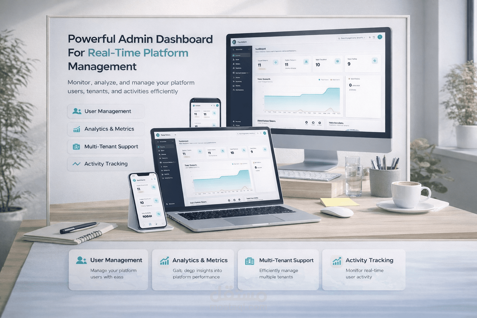 PosVeepSuperAdmin — منصة تحكم و ادارت  موقع SaaS