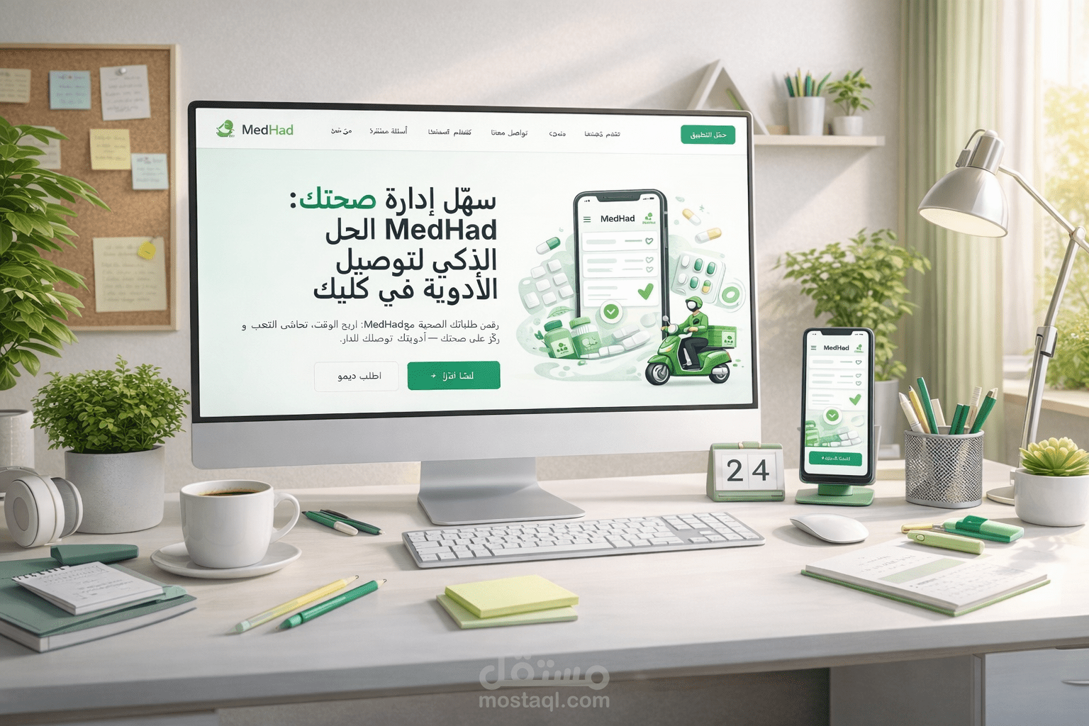 MedHad الحل الذكي لتوصيل الأدوية في كليك