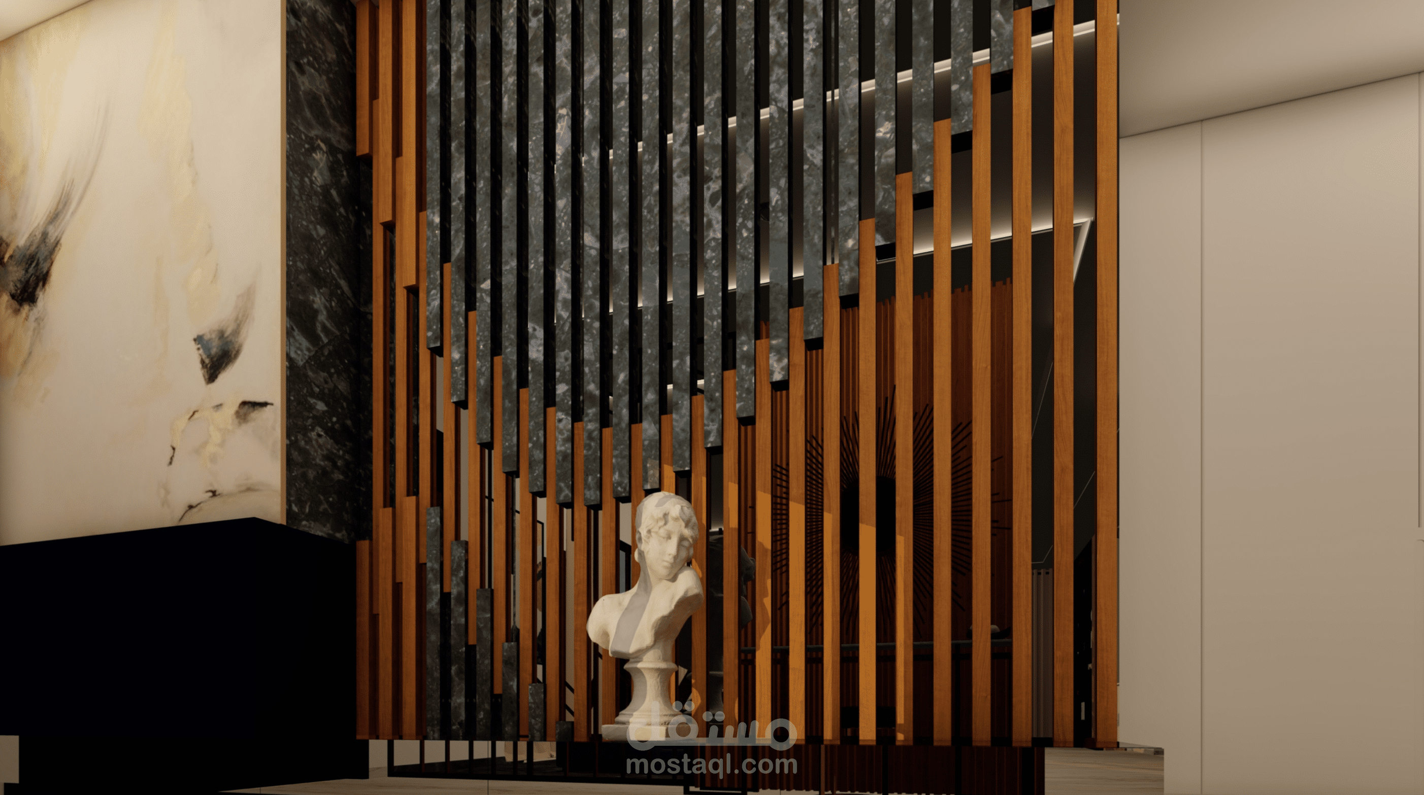 تصميم داخلي لفيلا