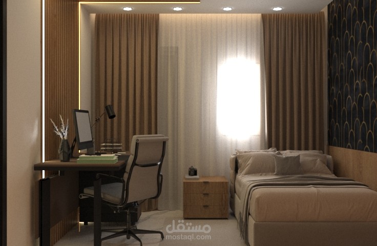 Design for small flat 80 m2