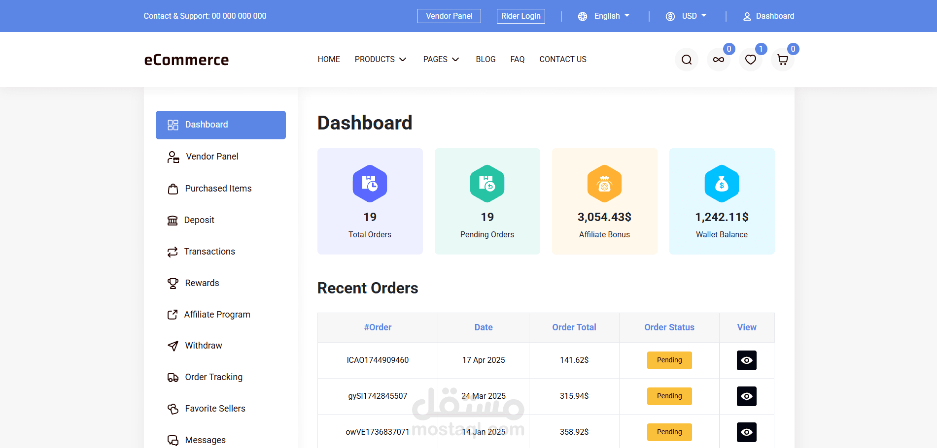 Ecommerce System