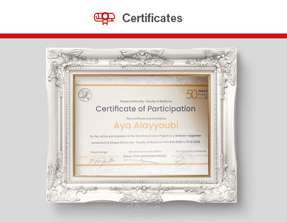Certificates - Conference