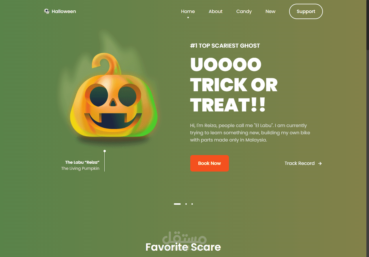 Halloween Website