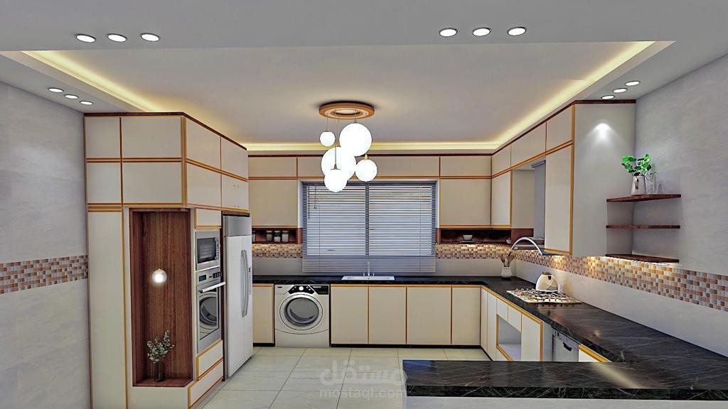 تصميم داخلي لمطبخ
